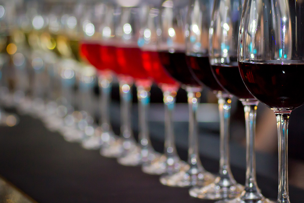 Estilos de vinho: diversas cores