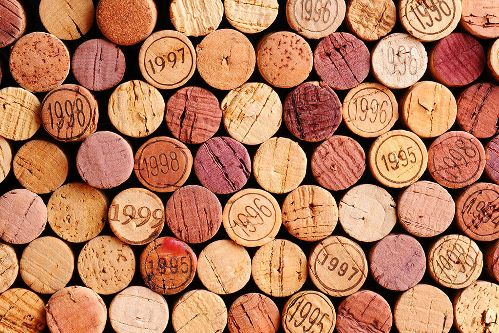 Rotulo de vinho: Safra