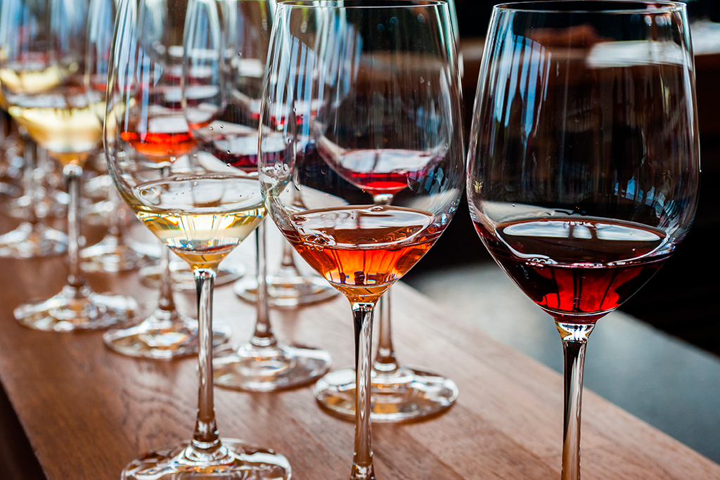 Classificação dos vinhos: cores