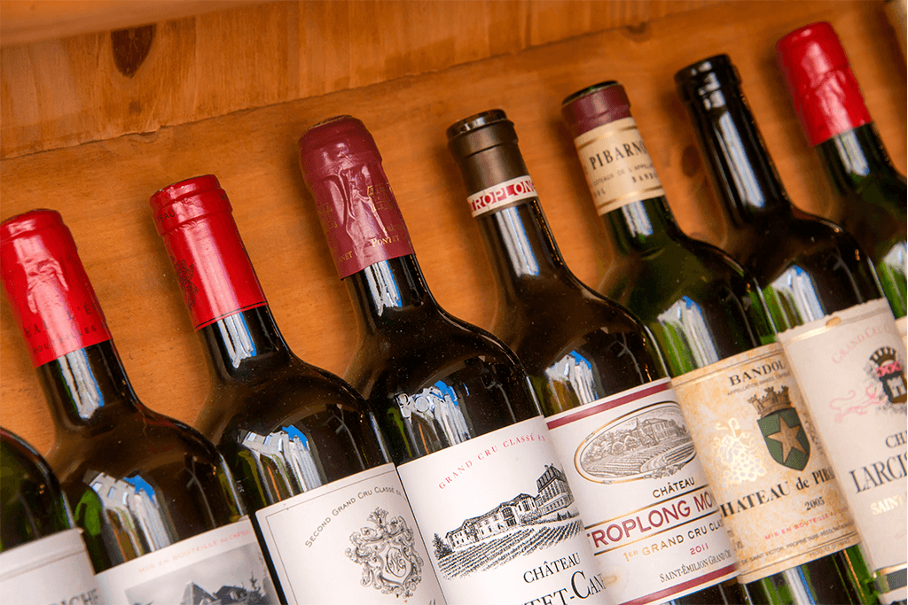 Siglas dos vinhos: francês