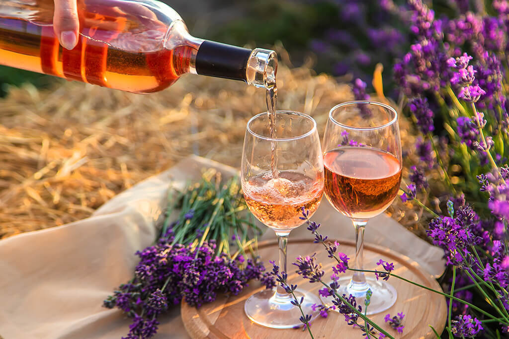 Vinhos para primavera: vinho rosé